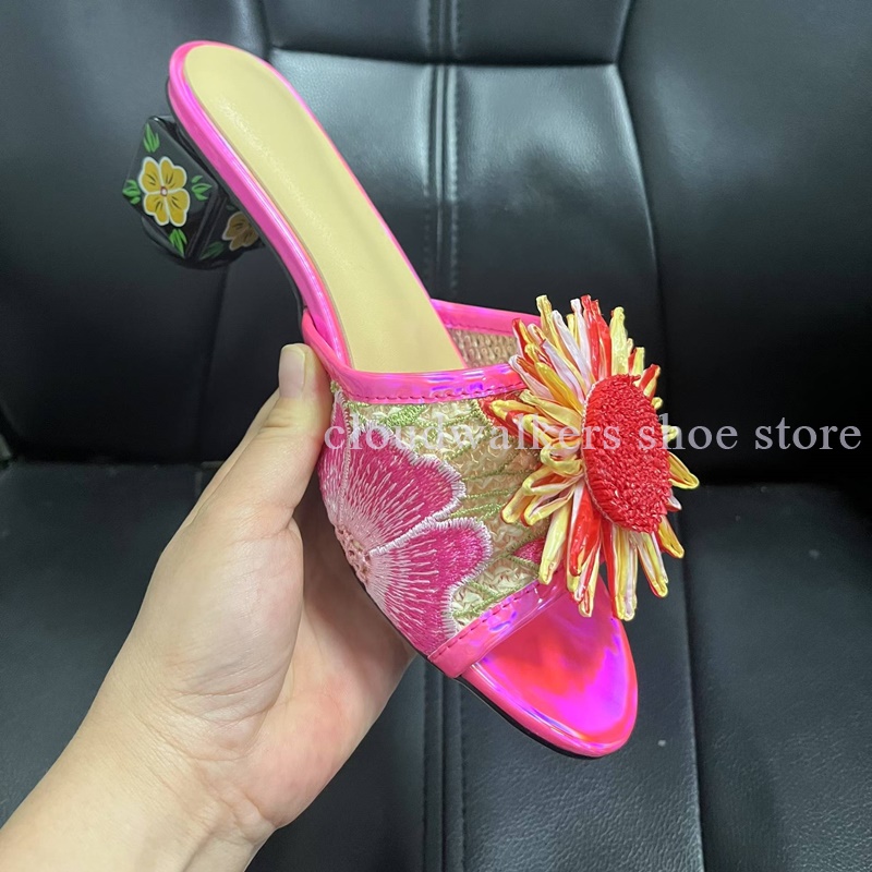 شبشب صيفي بتصميم مرح ومقدمة مف - مراجعة Embroidery Embellishments وسعره