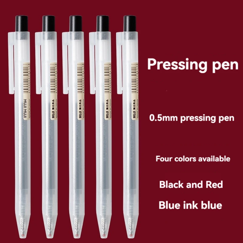 0.5 مللي متر الصحافة هلام القل - مراجعة Muji Stationery Gel Pen وسعره