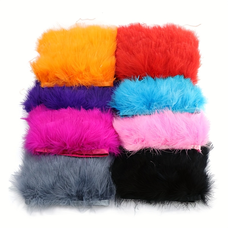شريط زخرفي من ريش الديك الرومي - مراجعة Feather Trim Marabou وسعره