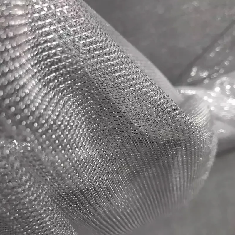 قماش شبكي مرن للخياطة ، خفيف ا - مراجعة Crystal Mesh Fabric وسعره