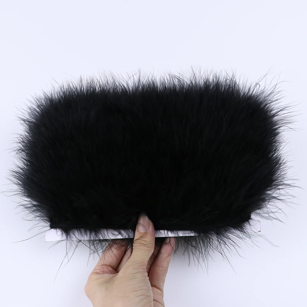 1 متر لينة تركيا ريشة تقليم رق - مراجعة Feather Trim Marabou وسعره