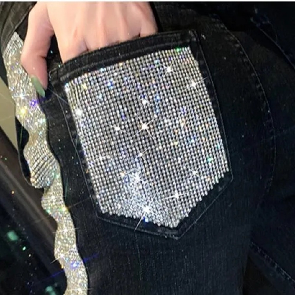 بقع حجر الراين الفاخرة جان زين - مراجعة Hotfix Rhinestone Sheet وسعره