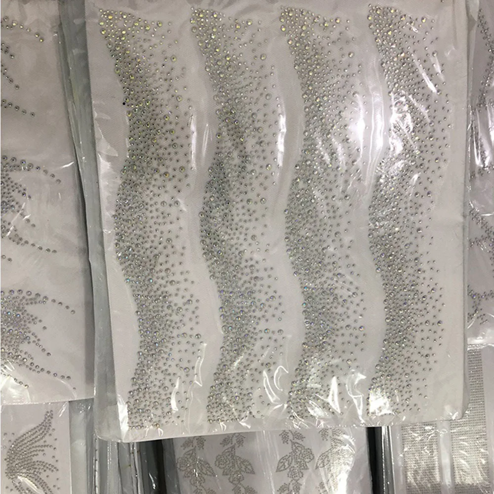 الجملة كريستال حجر الراين نقل  - مراجعة Hotfix Rhinestone Sheet وسعره
