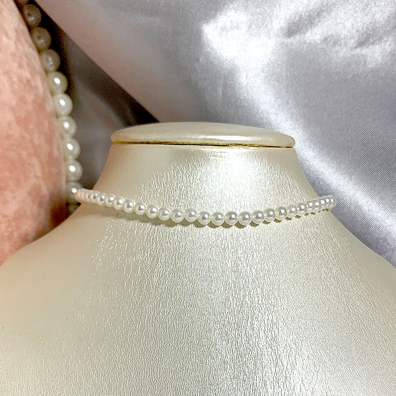أنيقة 4 مللي متر قذيفة اللؤلؤ  - مراجعة Pearl Trim Chain وسعره