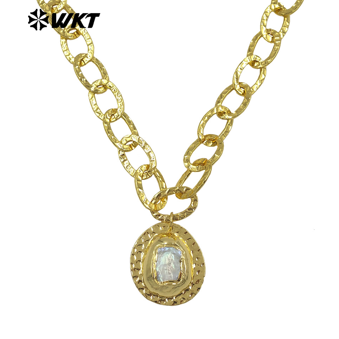 قلادة WT-JN367 الأحدث مصنوعة ي - مراجعة Pearl Trim Chain وسعره