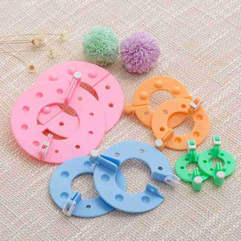 مجموعة من 8 قطع لصنع كرات البو - مراجعة Pom Pom Maker Tool وسعره