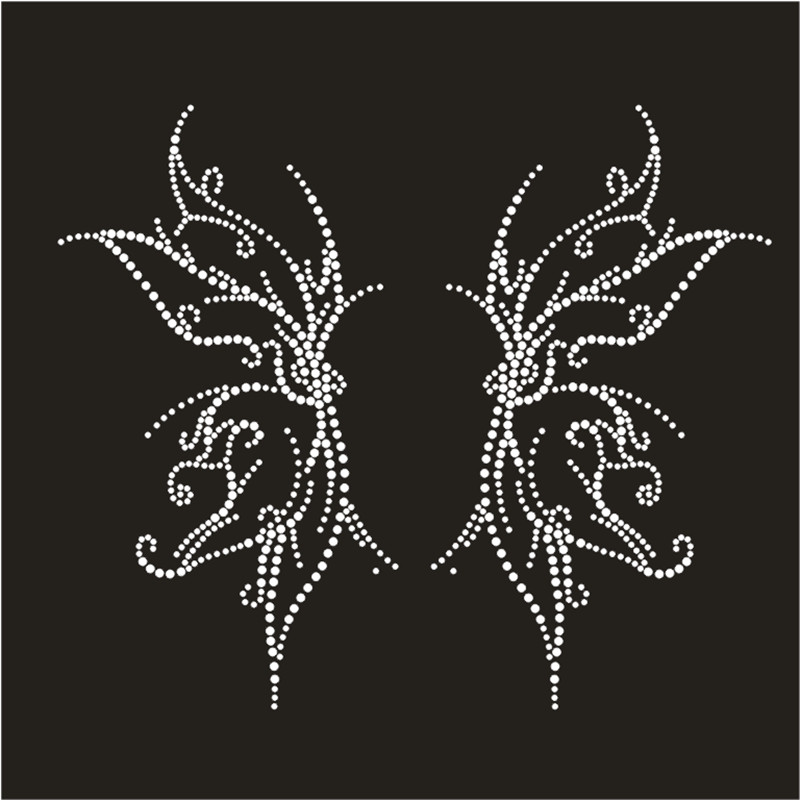 حجر الراين عزر تصاميم تي شيرت  - مراجعة Hotfix Rhinestone Sheet وسعره