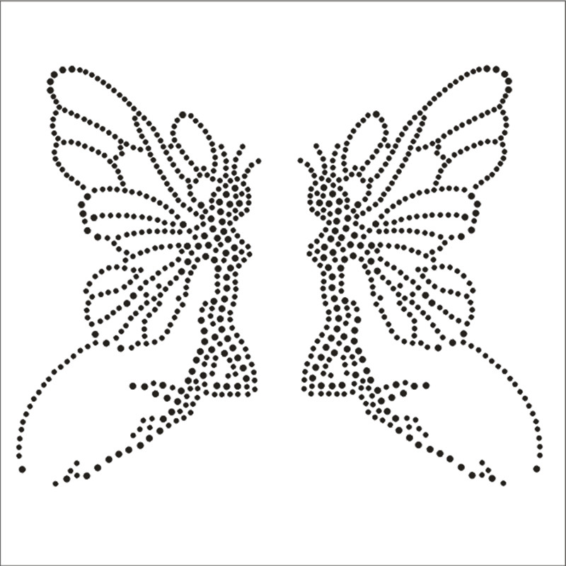 حجر الراين عزر تصاميم تي شيرت  - مراجعة Hotfix Rhinestone Sheet وسعره