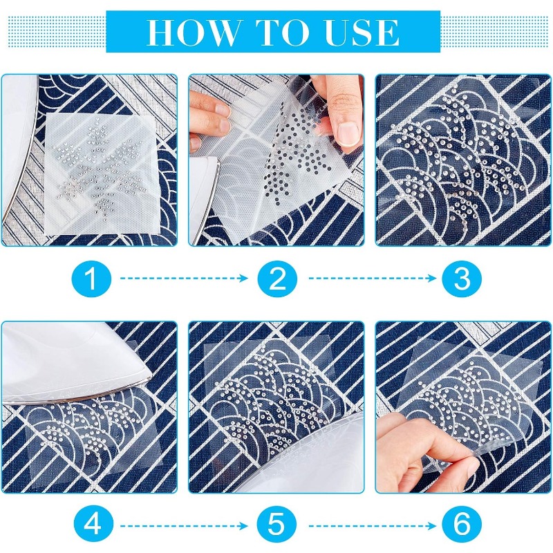 2 ورقة حديد ندفة الثلج على حجر - مراجعة Hotfix Rhinestone Sheet وسعره